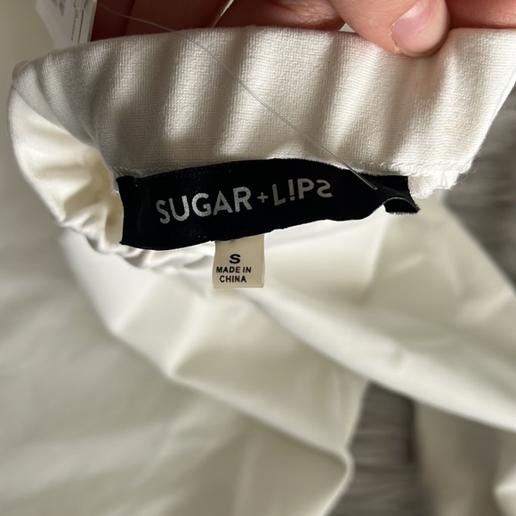 Sugarlips Mini Embroidered white dress - Picture 7 of 8